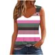 thumbnail image 2 of Puntoco Camisetas ajustadas para mujer Camiseta sin mangas con estampado de mujer Camiseta sin mangas holgada, 2 of 4