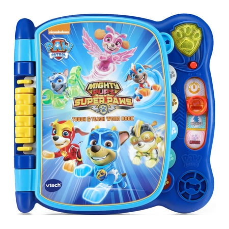 VTech - PAW Patrol Mighty Pups Touch & Teach Word Book - Multicolor