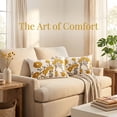 thumbnail image 5 of REGALWOVEN Floral Throw Pillow Covers Pack of 2, Flower Plant Farmhouse Decor Cushion Cover for Home Flower-2 12" x 20", 5 of 7