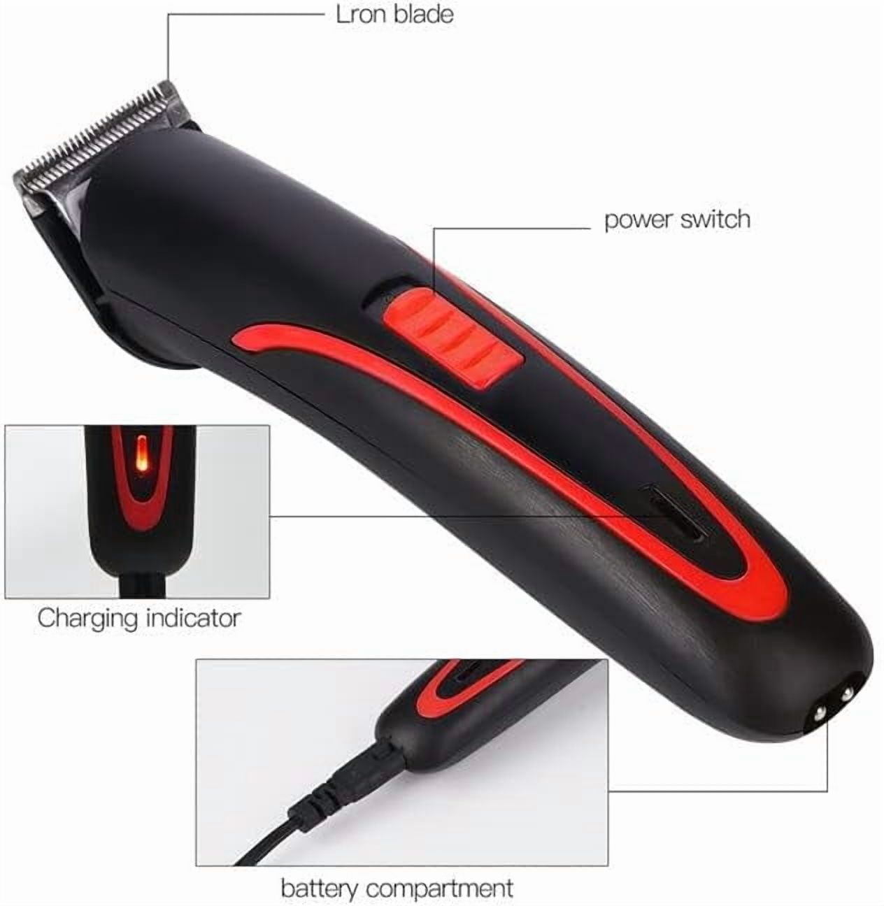 Barber Scissors Hair Clippers for Men, Professional Rechargeable Hair Clipper Electric Cordless Mini Men's Hair Trimmer Cutting Shaving Machine Beard Barber
