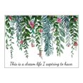 thumbnail image 2 of Pegatinas de pared con plantas , papel tapiz decorativo, calcomanías de pared extraíbles a prueba de agua, murales de arte de pared para cocina, Estilo A, 2 of 9