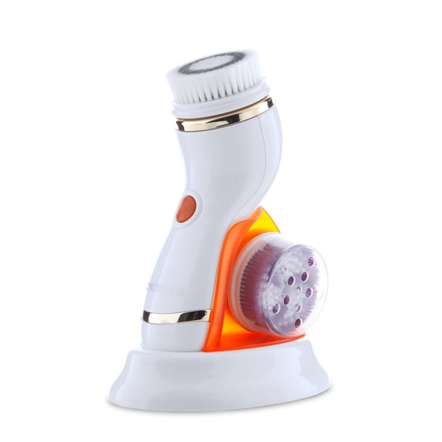 Instrumento de limpieza Irfora Cepillo de limpieza facial 360° 2 niveles de velocidad Cepillo giratorio facial a prueba Irfora Instrumento de limpieza
