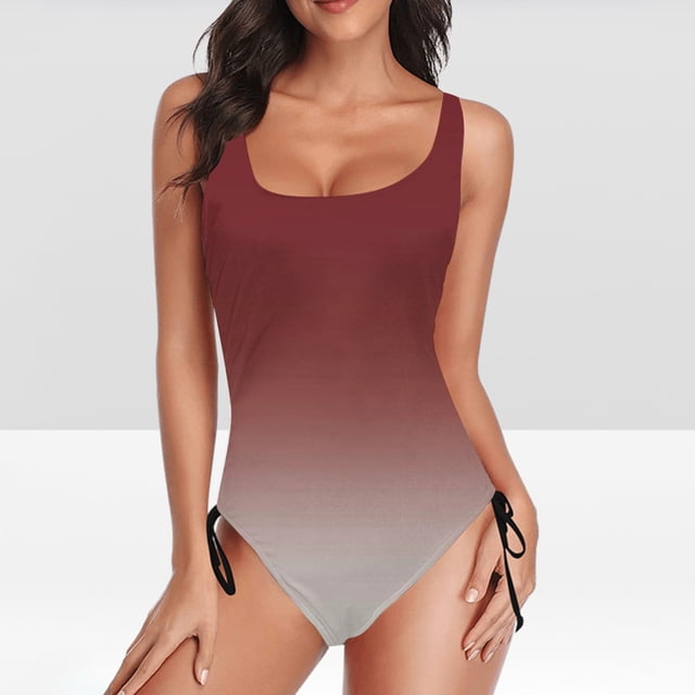 LSLJS Bikini pour Femmes, Short de Bain, Maillot de Bain une Pièce