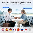 thumbnail image 4 of Domars Smart Glasses with 8MP Camera & ChatGPT AI, Real-Time Translation, Bluetooth/Wi-Fi, ENC Noise Canceling, Voice/Touch Control, Music Player, 270mAh Battery, 4 of 7