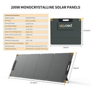 PECRON E2000LFP 1920Wh/2000W Portable Power Station with 6*200W Solar Panels Cart Kit Solar Generator for Home Emergency, Camping, Travel, RV, Off-Grid