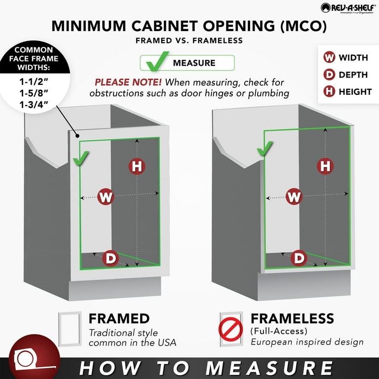 Rev-A-Shelf Accessory Tip-Out Tray W/O Stop