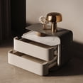 thumbnail image 3 of Mesita de noche de almacenamiento de lujo, mesita de noche de moda estética Simple Vintage, muebles de dormitorio italianos modernos Comodini Camera Letto, 3 of 4