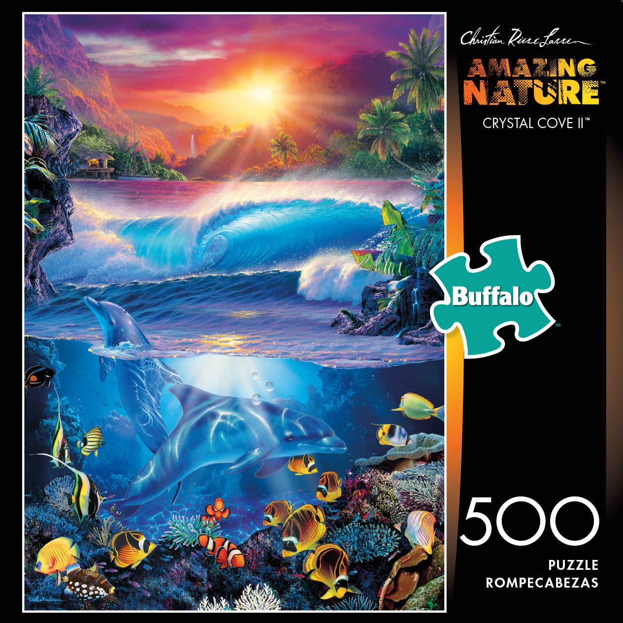 Buffalo Amazing Nature Crystal Cove 500 Piece -