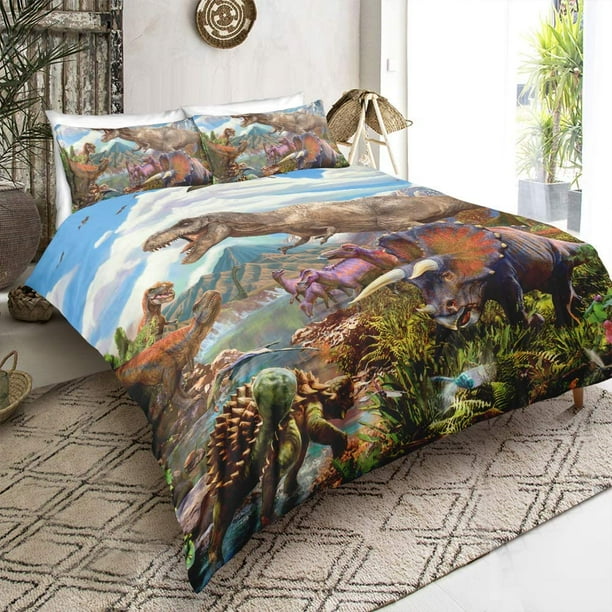Dinosaur top comforter queen