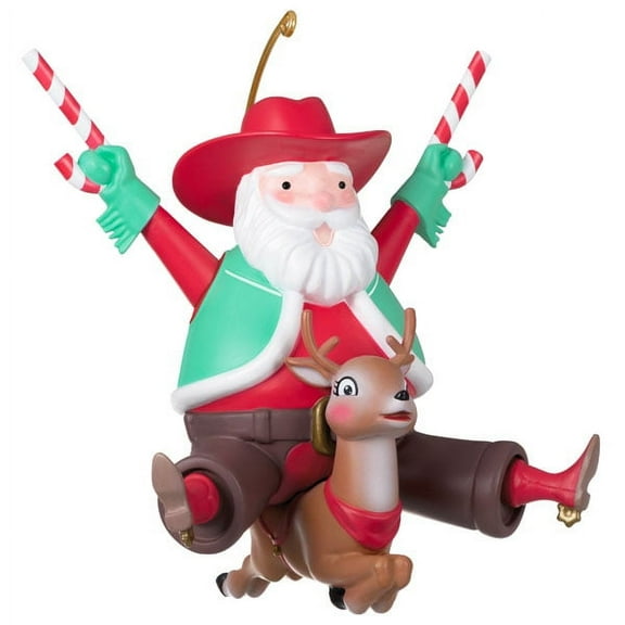 Hallmark Ornament 2020 Jolly Old Buckaroo Santa Claus