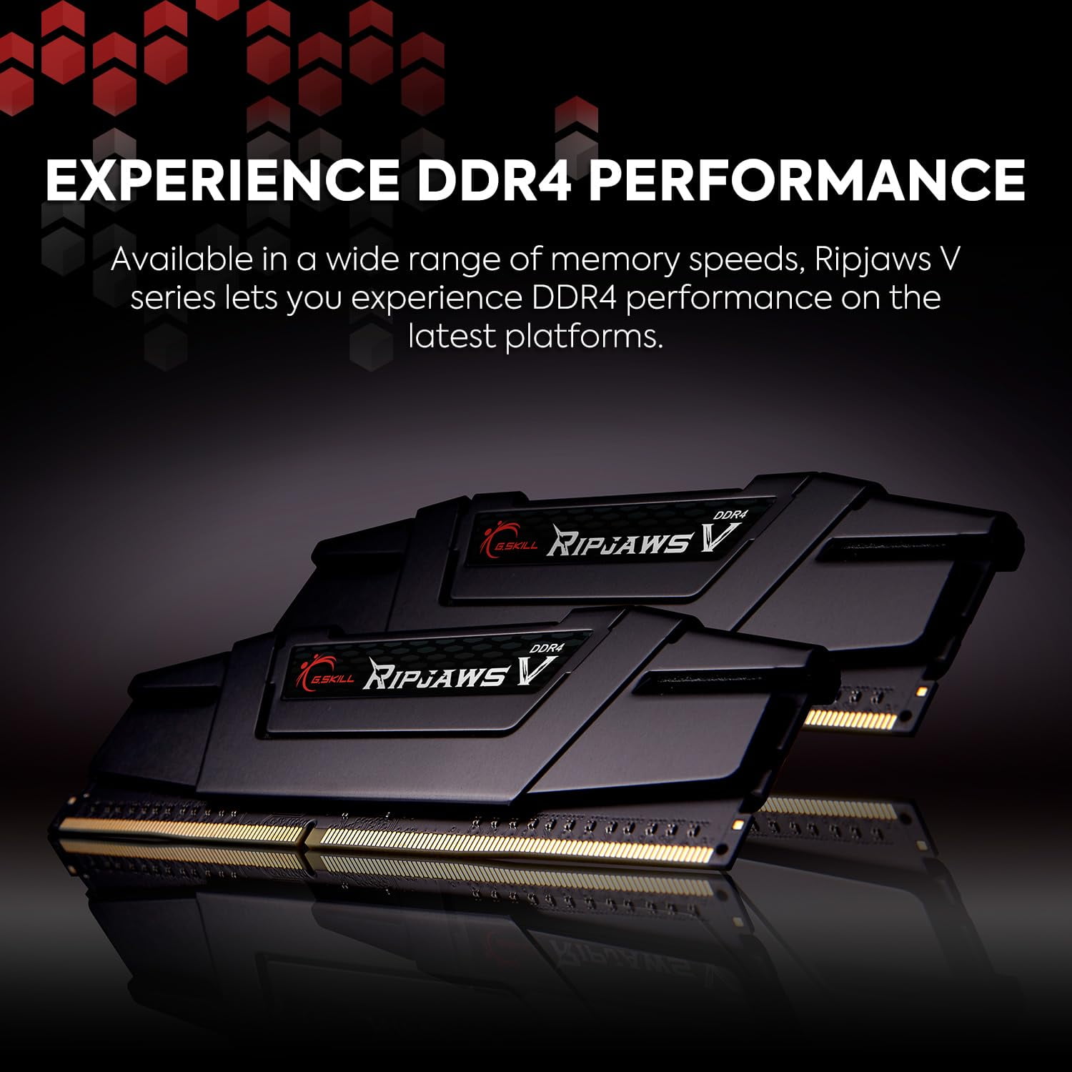 G.SKILL Ripjaws V Series 16GB (2 x 8GB) DDR4 3600 Desktop Memory