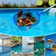 thumbnail image 4 of Swimming Pool Surface Nets, 1.14M Aluminum Stable Pole Pool Bottom Nets, 13cm Deep Skimmer Net with Pole 4pcs for Swimming Pool, Spa, Hot Spring, 4 of 4