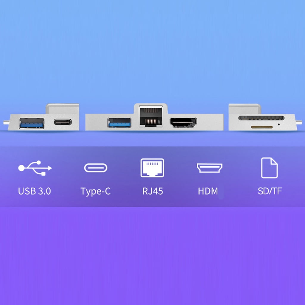 Multi-functional Type-C Docking Station for 8/9/X - ,