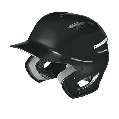 DeMarini Paradox Protege Adult Batting Helmet, Black, 6-3/8in to 7-1/8in Medium-Large (Sr)