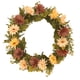 thumbnail image 3 of Puerta de entrada Corona de crisantemo artificial Decoración floral Oficina en casa Puerta Colgante Guirnalda de flores, Rosa roja, Rosa tholdsy HA9041-02B, 3 of 6
