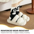 thumbnail image 5 of LDU Women's Thermal Crew Socks, Fleece Lined with Whimsical Alien Pattern for Winter, 6 Pairs, 5 of 8