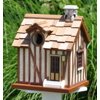 9.25" Fully Functional Rustic Country Woods Cabin Birdhouse