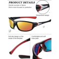 thumbnail image 3 of Paquete de 6 Gafas Deportivas Polarizadas Frienda para Hombre, 3 of 7