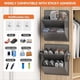 thumbnail image 4 of 2 Pack RV Shoe Storage with Sticky Adhesive Tape, Gray, 4 of 4