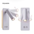 thumbnail image 3 of Set de aplique de pared LED para lectura de cabecera MOLUOLA LIGHTING, 3 of 6