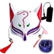 thumbnail image 2 of Máscara facial LED para Halloween, máscara facial para carnaval, máscara facial para disfrazarse, accesorios para decoración de fiesta, 2 of 10