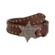 thumbnail image 5 of Cinturón de cuero de PU para mujer, accesorios de disfraz, cinturón estético, cinturón de vaquero occidental Marron oscuro jinwen Cinturón de PU, 5 of 8