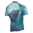 thumbnail image 2 of joogoo Shark in Sea-s1 Pattern Men's Cycling Jerseys Mountain Bike Short Sleeve Tops L, 2 of 7