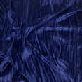 thumbnail image 5 of Navy Crinkled Stretch Velvet Solid, 5 of 5