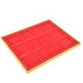 thumbnail image 2 of Delaman Coin Collection Tray, Coin Collection Tray Red Lightweight 12-Case Velvet Connecting Holder(Red), 2 of 8