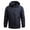 Navy, variant on Funicet Men's Rain Jacket Lightweight Hooded Spring Fall Raincoat for Hiking Travel Outdoor Black L