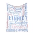 thumbnail image 1 of Manta personalizada para bebé Lemononstore con nombre para niños, manta personalizada para niños pequeños, manta para guardería, mantas personalizadas para adultos, regalos personalizados para niños,, 1 of 8