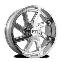 20X10 10-139.7/150 Off Road FT-1 Chrome Wheel -24/110.1