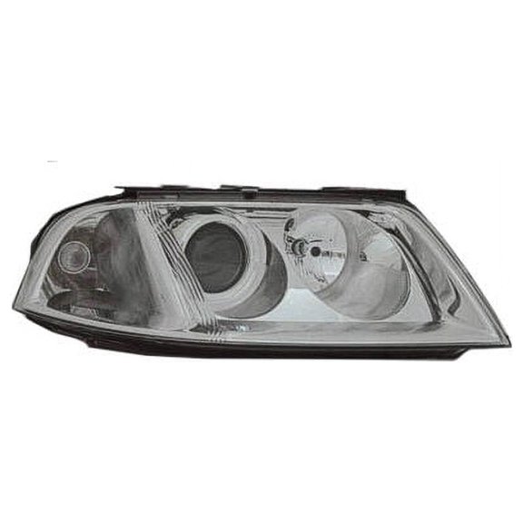 Right Passenger Side Halogen Headlight Assembly - Compatible with 2001 - 2005 Volkswagen Passat 2002 2003 2004