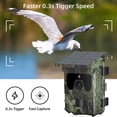 thumbnail image 3 of GLFILL Outdoor Hunting Camera for night vision Trail Camera Solar Powered Rechargeable, 3 of 9