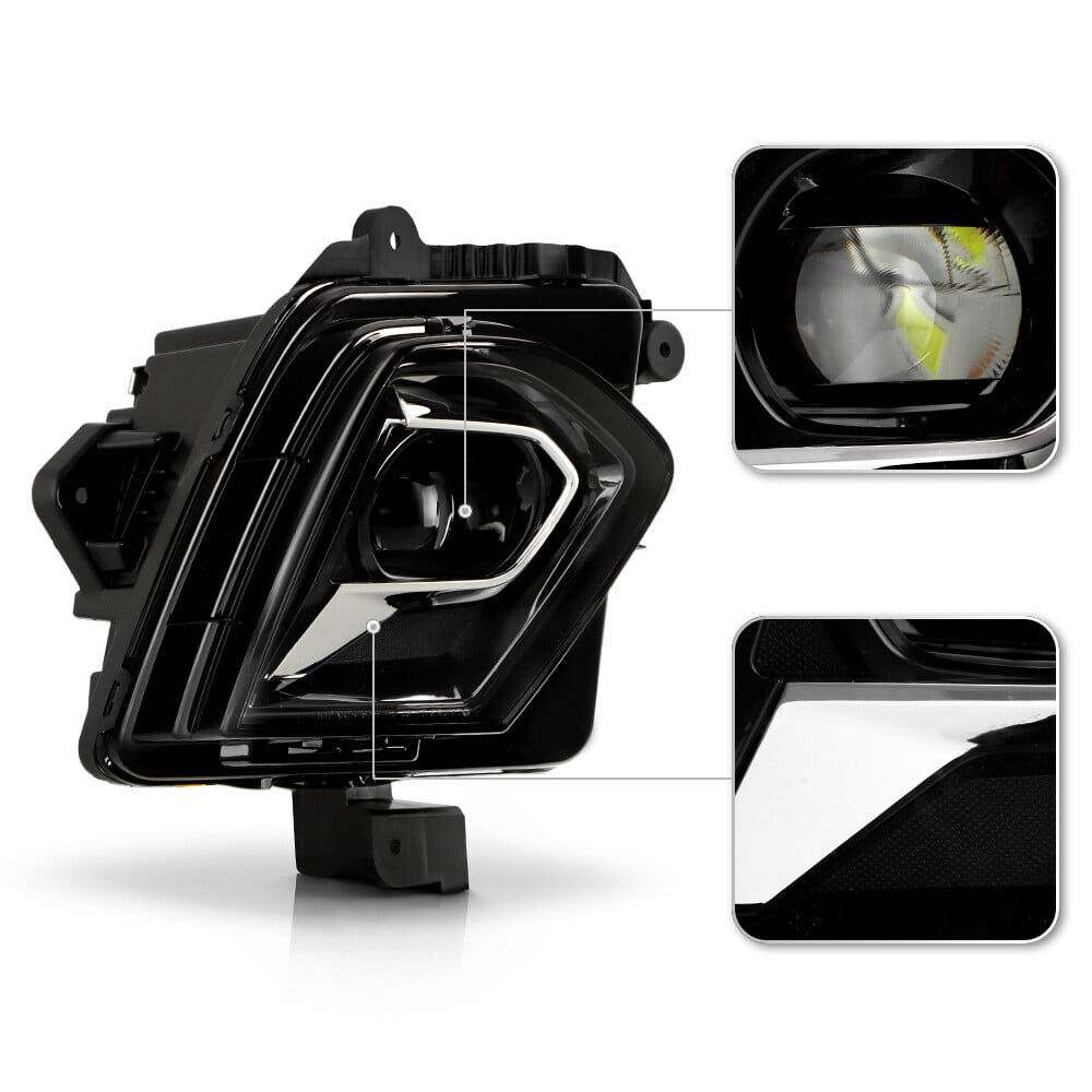 For 2023-2025 Chevy Blazer Full LED Projector Headlights Headlamps Left+Right