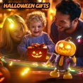 thumbnail image 7 of Halloween Toys  Robot Skeleton Toy, Prank Toys with Music & Dancing Toy,pumpkin robot, 7 of 7