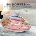 thumbnail image 4 of Yayeee Pillowcase Queen Size Set of 2 Satin Wrinkle Resistant Pillow Case, Gingerbread Houses, 4 of 8