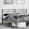 thumbnail image 1 of vidaXL Metal Headboard Bed Header with Back Support for Bedroom Furniture, 1 of 4