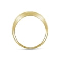 thumbnail image 2 of 10kt Yellow Gold Womens Round Diamond Single Row Band Ring 1/4 Cttw, 2 of 2