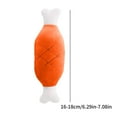 thumbnail image 3 of Ovzne 2Pcs Trendy Chicken Legs Carrots Pet Toy - Interesting Chew Interactive Toy For Dogs And Cats, 7.09X2.36 Inches, 3 of 7