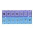 thumbnail image 2 of Ezy Dose Weekly (AM/PM) Locking Pill Organizer, Large Compartments (2XL), 2 of 3