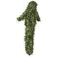 thumbnail image 4 of Traje Ghillie de camuflaje verde salvaje Chaquetas y pantalones con hojas en 3D Conjunto de ropa para cazar, 4 of 10