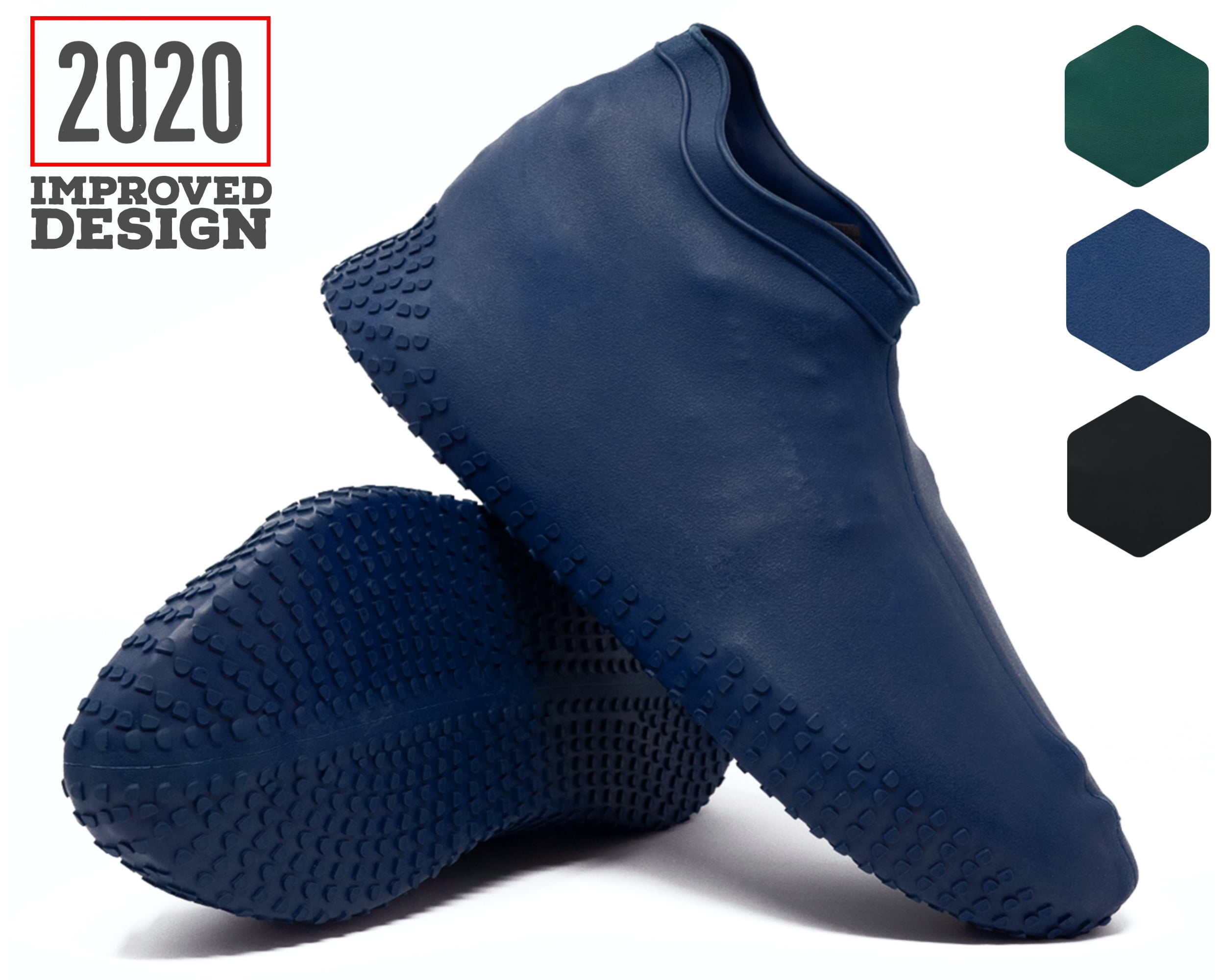 Shoe Covers Waterproof New Upgraded Stronger Design 2020 Work Boots Cover Reusable Boot & Shoe