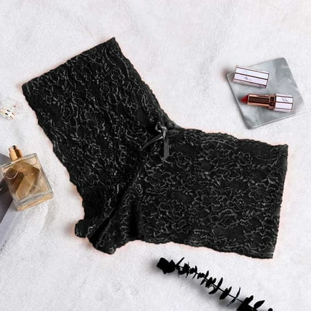 

Women Sexy Lace Crotchless Flexible Knickers Briefs Open Butt Panties Underwear