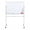 White, variant on Plenkra Rolling Whiteboard,36"x24" Mobile Whiteboard with Stand - Portable Magnetic Dry Erase Board on Wheels,Large Adjustable White Board(Included 12 Magnets,5 Markers,1 Eraser)