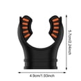 thumbnail image 2 of Embout de Plongée Confortable Embout de Régulateur de Plongée Embout de Tuba Remplacement Accessoires Portables pour Régulateur de Plongée Standard, 2 of 3