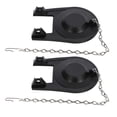 thumbnail image 1 of 2pcs Water-saving Valves Toilet Flapper Universal Toilet Tank Flapper for Replacement, 1 of 4