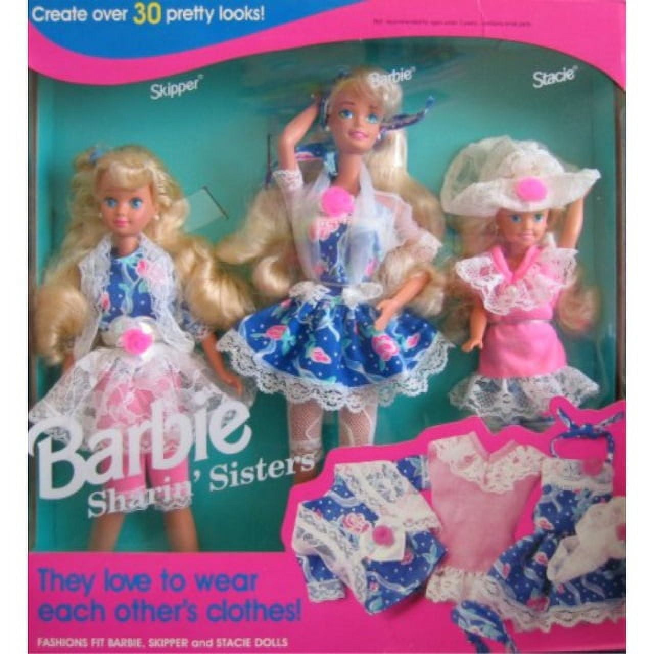 Barbie Sharin Sisters 1991 1991 Mattel Stacie Doll, Barbie's Littlest