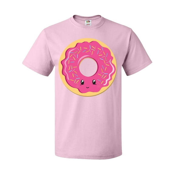 Inktastic Hot Pink Donut T-Shirt