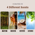 thumbnail image 3 of Car Air Freshener - Keychain Stone Air Freshener - Long-lasting Car Deodorizer and Fragrance Diffuser, Suitable for Sedan, Truck and - 2 Clips - Variety 4-Piece Set (Teak - Amber - Cabin - Open Air), 3 of 5